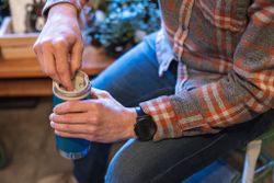 Термокружка Klean Kanteen TKWide Cafe Cap 12oz (355 мл) Corsair