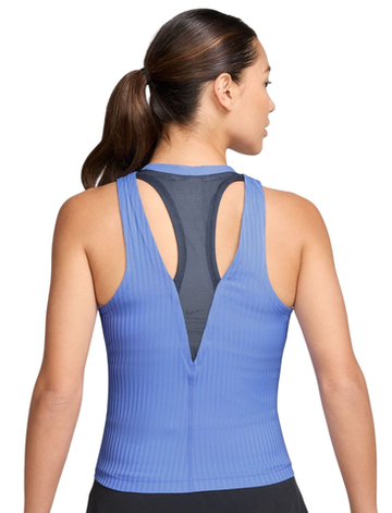 Женский топ теннисный Nike Court Dri-Fit Slam - royal pulse/thunderblue/royal pulse