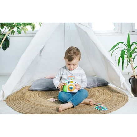 Интерактивный детский фотоаппарат VTech 61587 Щёлк-щёлк развивающий для малышей от 12 месяцев