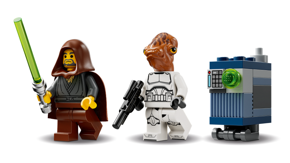 LEGO Star Wars 75388 «Истребитель джедая Боба» — космические битвы