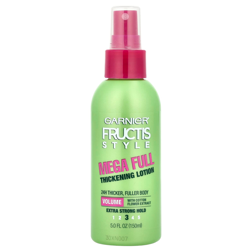 Garnier, Fructis Style, Mega Full, уплотняющий лосьон, 145 мл