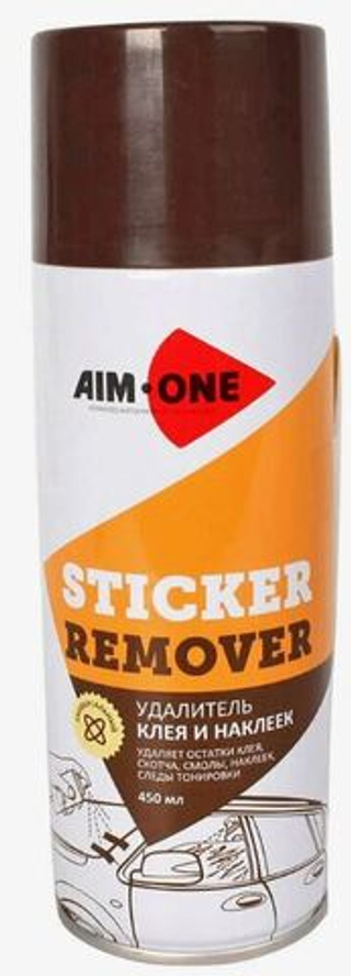 Очиститель-удалитель наклеек и клея 450мл AIM-ONE (аэрозоль) Sticker Remover SR-270