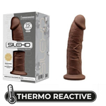 Фаллоимитатор SilexD Model 2 (19,2×4,7 см) с двойной плотностью коричневый