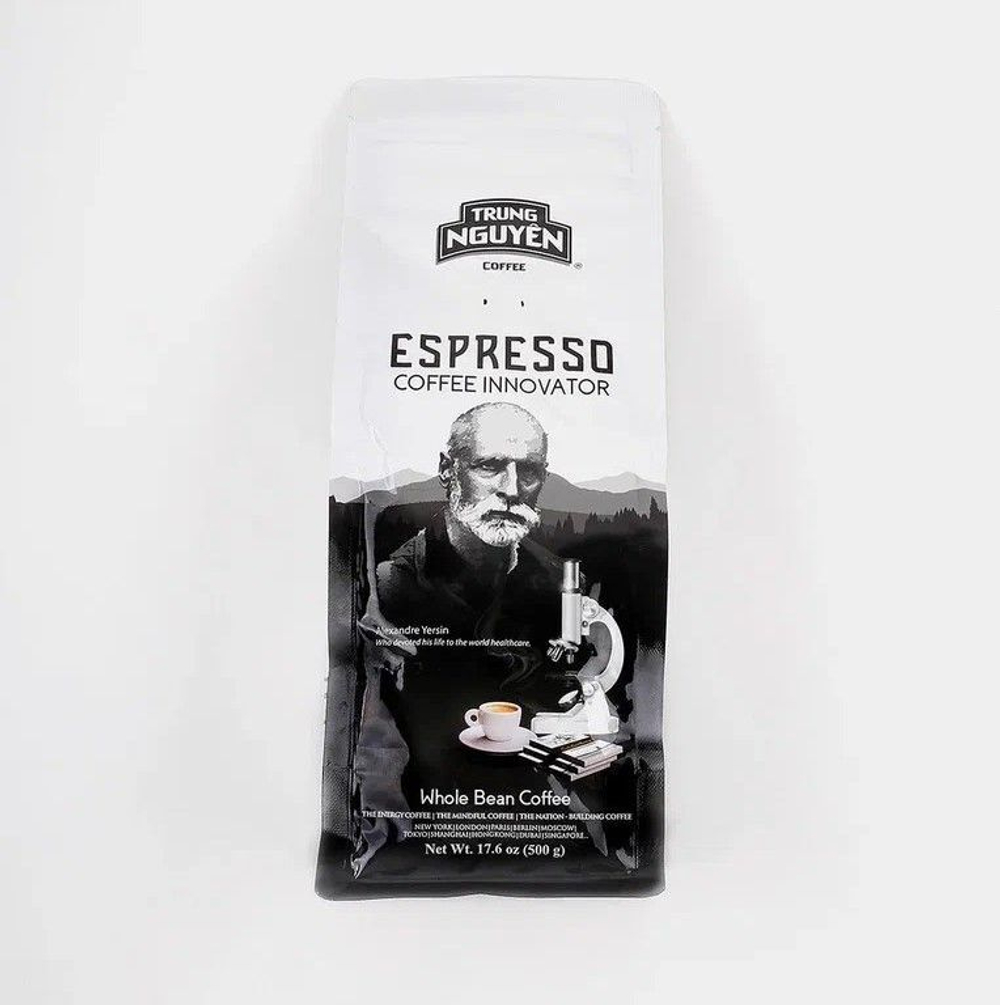 Вьетнамский кофе в зернах Trung Nguyen Легендарный Эспрессо Новатор (Legend Espresso Innovator), 500 г