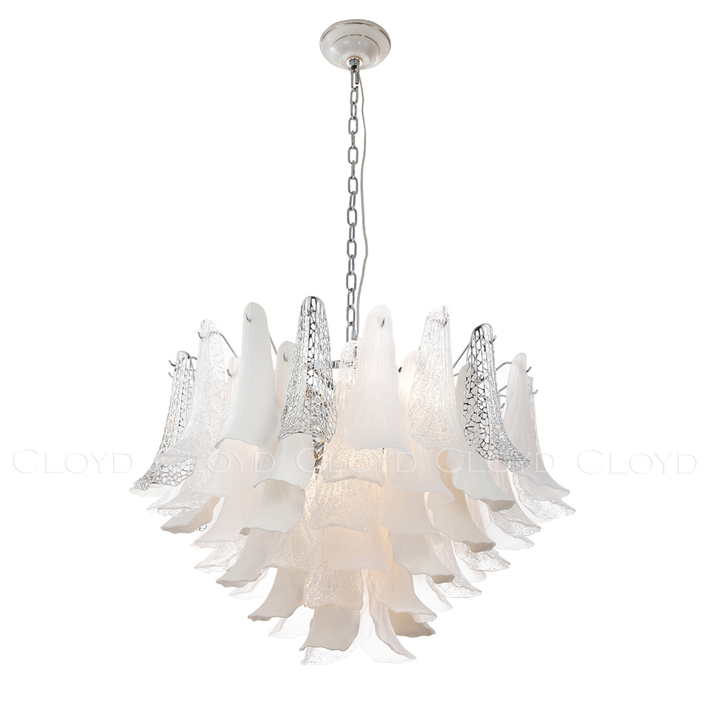 Люстра Cloyd WASABI C16 / Ø84 см - керамика - хром (арт.11450)