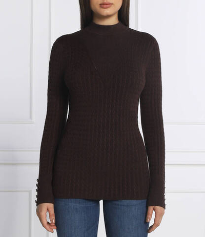 свитер bettie GUESS - коричневый(W2BR58 Z2YJ2)