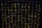 Занавес с мерцающим диодом 3*3 м., 220V, 480 теплых белых LED ламп, соединяемый, прозрачный провод, Winner (ww.03.5T.480+)