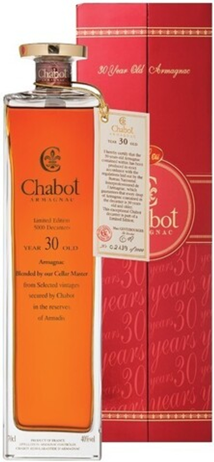 Арманьяк Chabot 30 Years Old gift box, 0.7 л