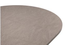 Деревянный стол Регна 100(130)х100х75 черный / бежевый