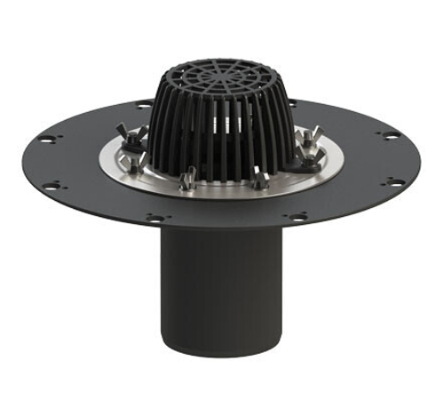 ТП-01.100 Воронка кровельная с обжимным фланцем L170