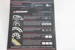 Sprocket driven rear, 40-42-43-45-48-50. JT Pro Series, Model 301 for Honda CRF250L, XR250. Light Steel