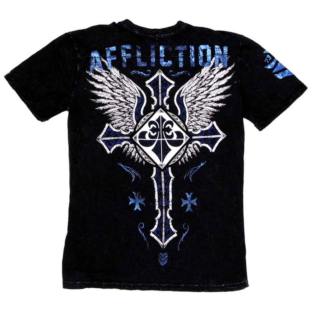 Футболка Affliction на пуговицах