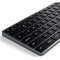 Клавиатура проводная Satechi Slim W3 (ST-UCSW3M-RU) серый космос