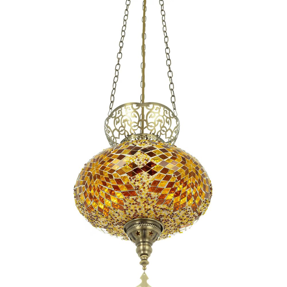 Citilux Каир CL419125 Подвесной светильник Мозаика Янтарь