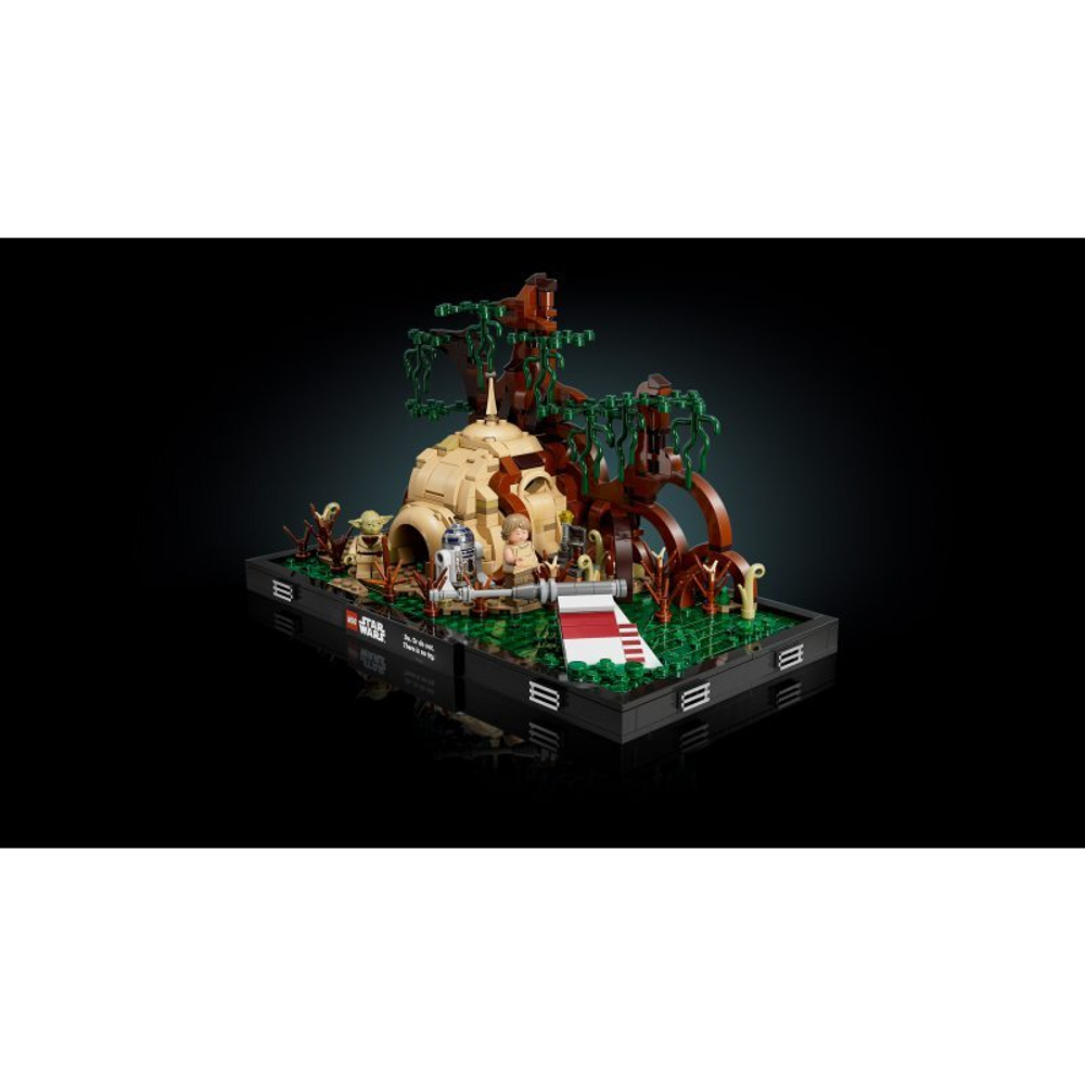 Конструктор LEGO Star Wars - Диорама: Обучение джедаев для Дагоба 75330