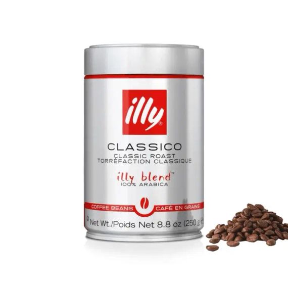 İlly kofe illy CLASSICO Coffee Beans 250 qr (dəmir banka)