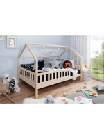 Кровать домик Чайн 140x200 см односпальная, бежевый