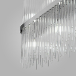 Умная подвесная люстра со стеклянным рассеивателем 485/10