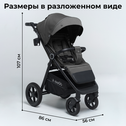 Прогулочная коляска BubaGO Bass