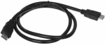 HDMI кабель Buro 1.0 м позолоч.конт. black