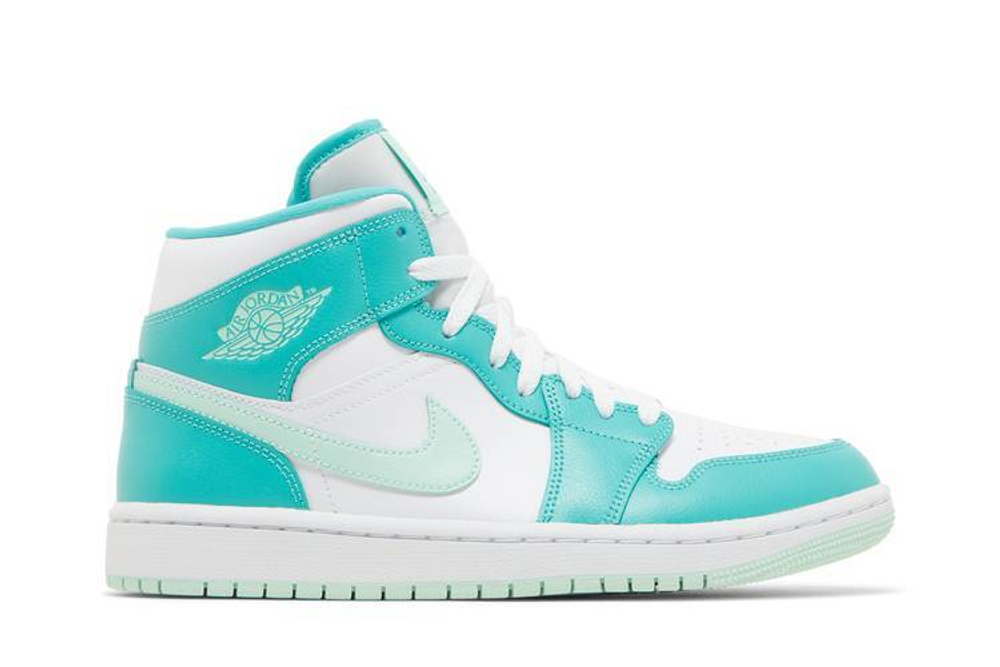 Кроссовки Jordan Air Jordan 1 Mid "Marine Green" (Женская размерная сетка)