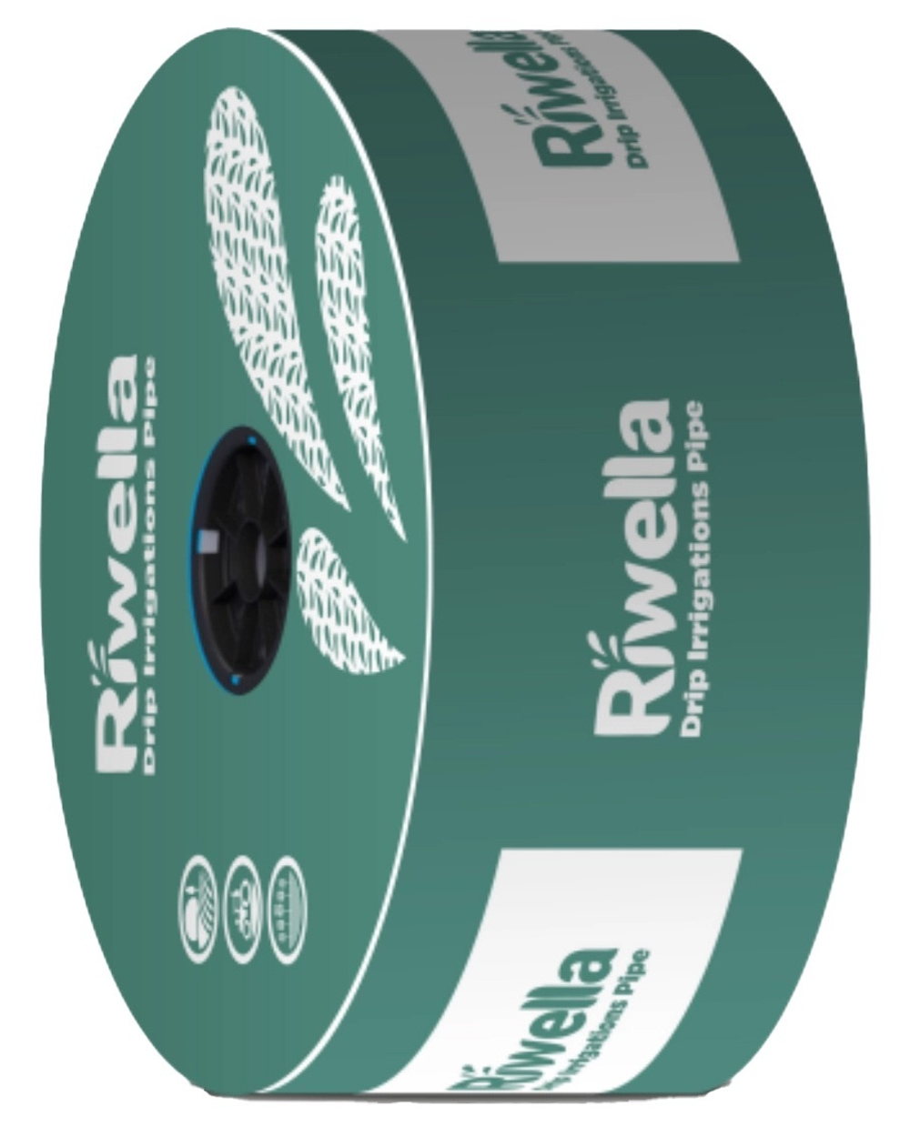Капельная лента Riwella 2000м, шаг 20см, 1,5 л/час, эмиттерная, 8 мил (Турция)