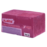 Салфетки бумажные 400 шт. 24х24 см "Big Pack" бордовые 100% целлюлоза LAIMA (4 штуки в упаковке)