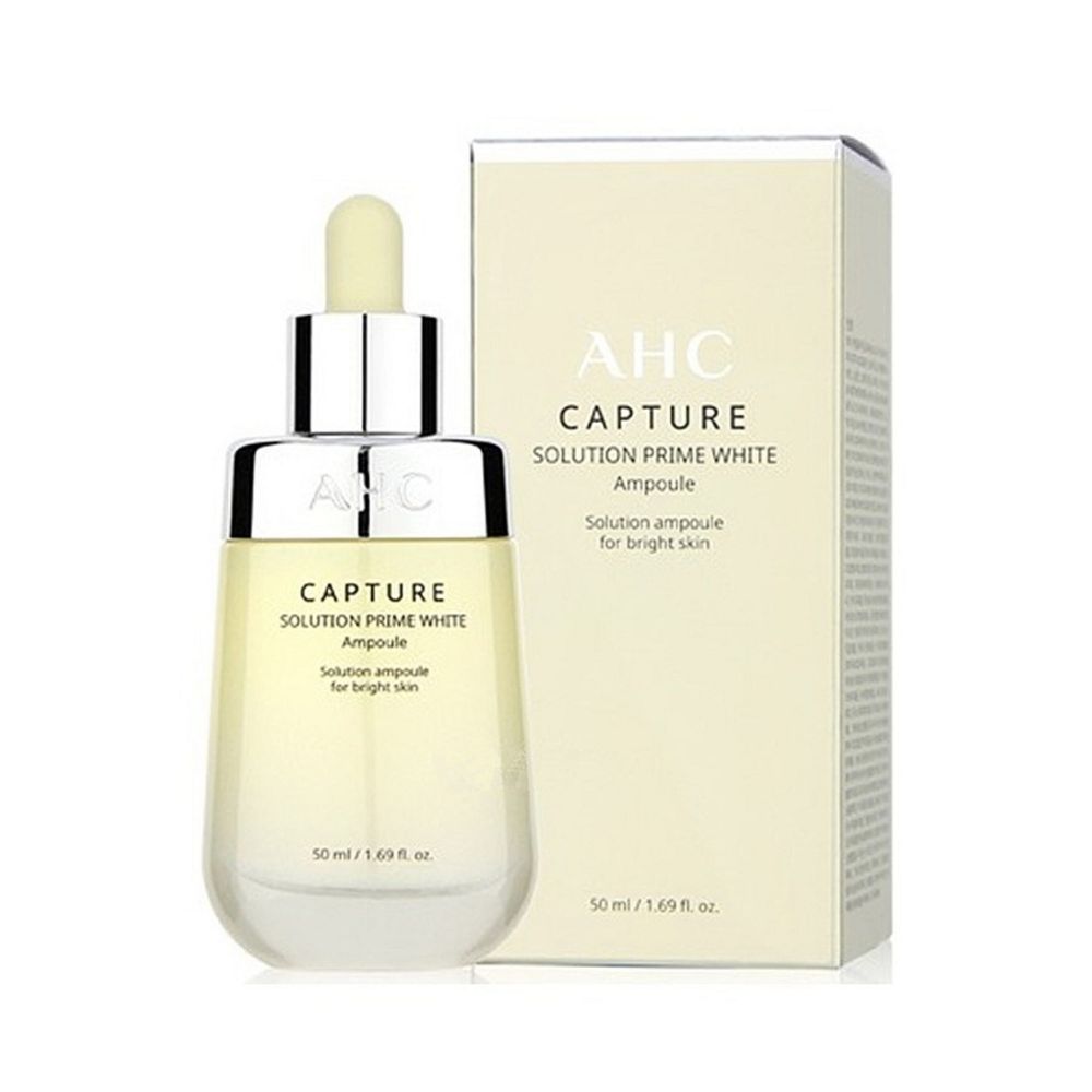 AHC Capture Solution Prime Brightening Ampoule сыворотка для лица осветляющая и омолаживающая
