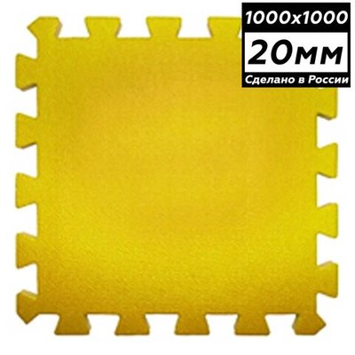 Мягкий пол 500х500х10/45шор (рисунок с одной стороны)