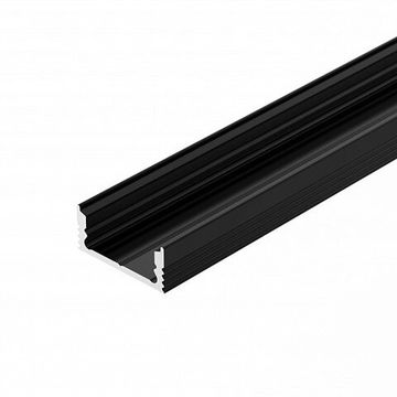 Алюминиевый профиль для светодиодных лент и линеек 3м 064818 черный SL-SLIM-H7-3000 BLACK (BY) Arlight
