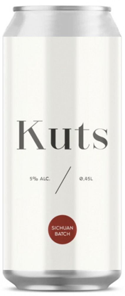 Пиво Рэд Баттон Катс Сичуан Батч / Red Button Kuts Sichuan Batch 0.45 - банка