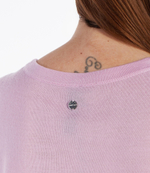 Хлопковый топ Marc Cain - лавандовый (WC 61.05 M73)