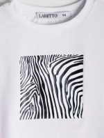 Лонгслив детский с принтом в школу