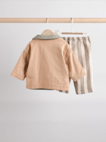 Комплект из трех предметов для малышей Next E63-363, Бежевый, Серый