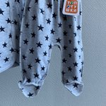 Ползунки-штанишки с закрытыми ножками на широкой резинке швы наружу 3329