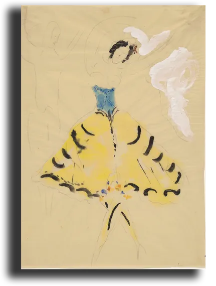 Репродукция "Шагал - Земфира"