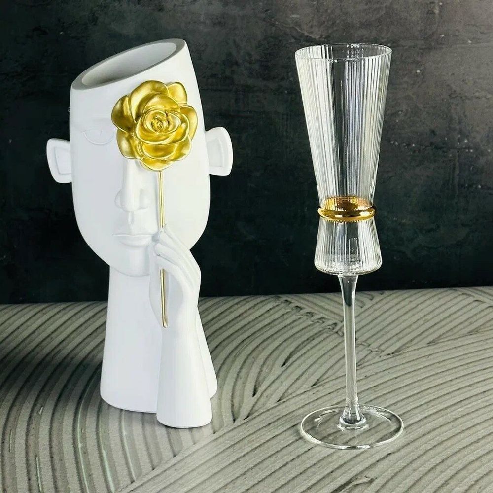 Lenardi 121-033 Набор из 6 фужеров 200мл OLIMP в под.уп.(х4)Стекло