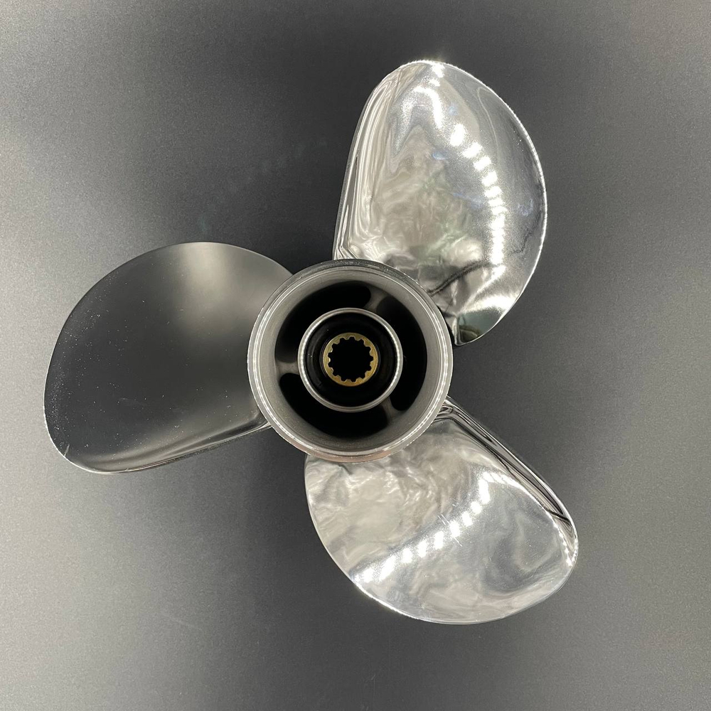 Гребной винт Yamaha 40-55, F30-60 Stella (3x11 3/8x14) (Сталь) (Polastorm)