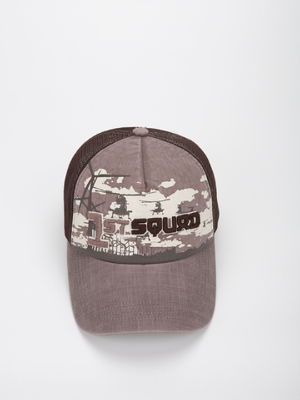 Бейсболка Snapp 1st SQUARD (светло-коричневый/коричневый)