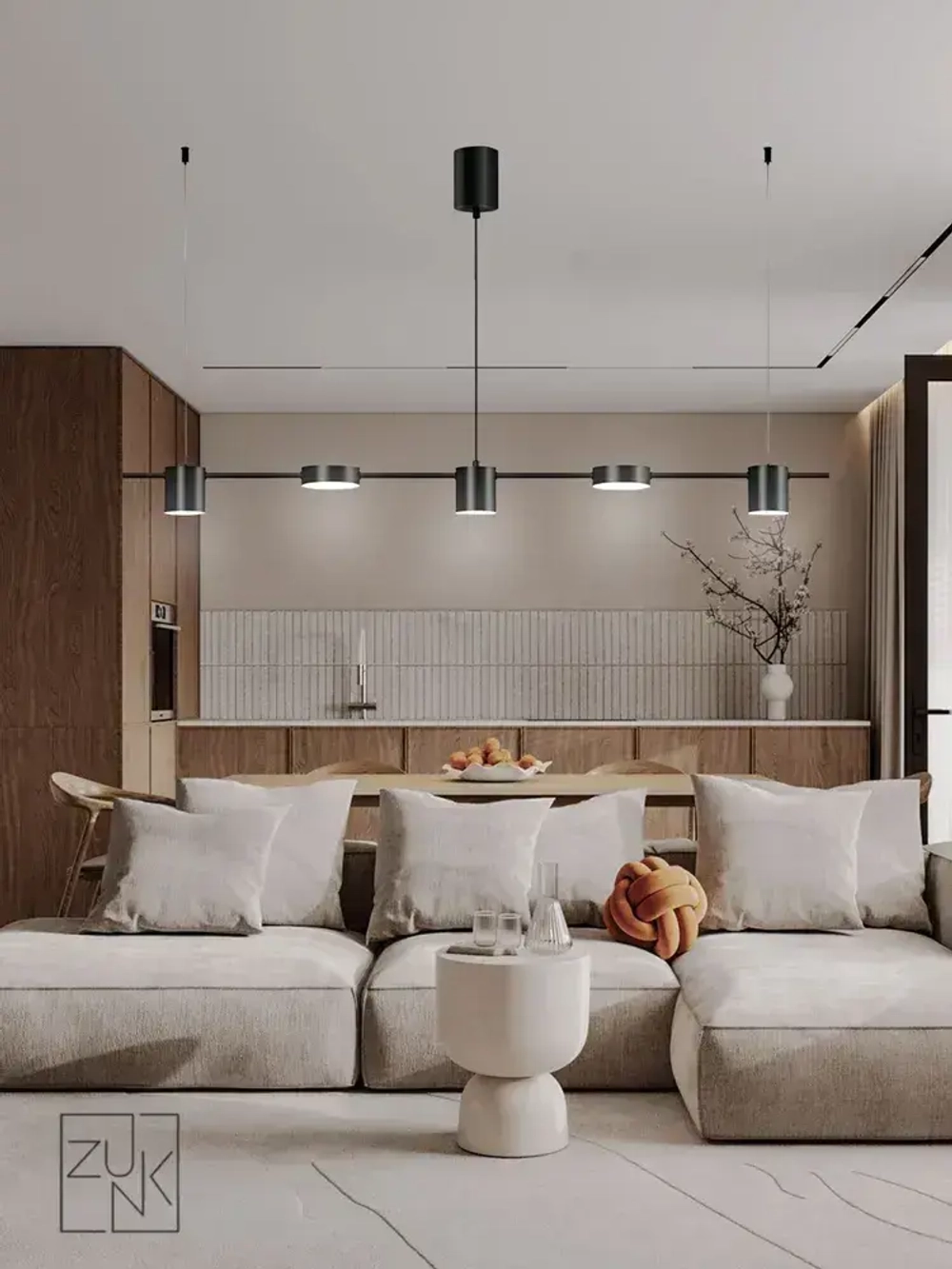 Люстра подвесная светодиодная