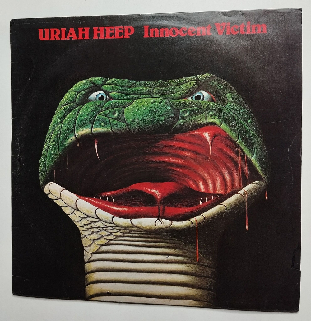 Винтажная виниловая пластинка LP Uriah Heep Innocent Victim (UK 1977)