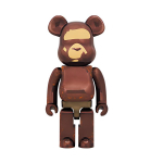Дизайнерские игрушки BE@RBRICK x BAPE x READYMADE 100%+1000%, BAPE-READYMADE