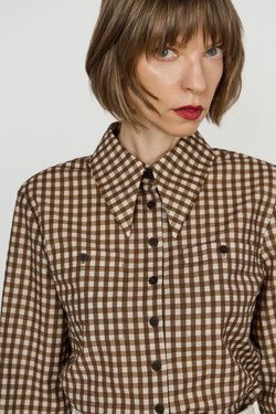 Рубашка в клетку