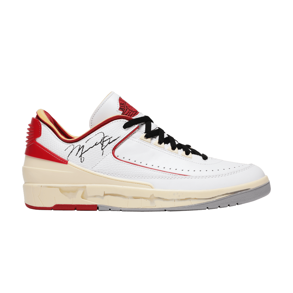 Кроссовки Off-White X Jordan Air Jordan 2 Retro Low Sp "White And Varsity Red"