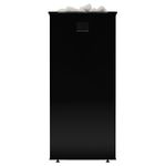 Электрическая печь для бани и сауны Sangens W12 Glass Black (В12 Стекло черное)