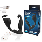 Массажер простаты Sex Expert с эрекционным кольцом, 12,8 см