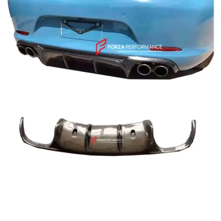 Карбоновый задний диффузор для PORSCHE 911 991.1 2011–2017