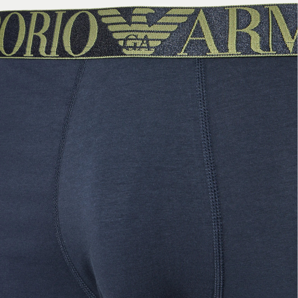 Набор мужских трусов хипсов 3в1 темно-синие Emporio Armani 111357_4F726 64135