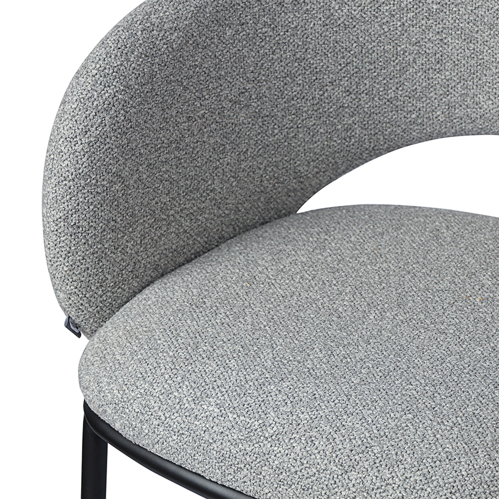 Стул coastal, букле, дымчато-серый