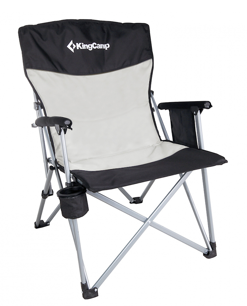 Складное кресло KingCamp 1914 Hard Arm Chair (сталь)